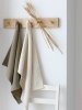 Ścierki kuchenne Ladelle Eco Recycled - komplet 2 szt. - naturalne